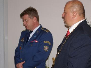 Veliteľ a starosta už kujú ďalšie plány Veliteľ a starosta už kujú ďalšie plány
