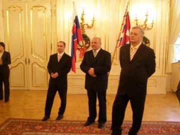 Starosta a Ing. Ondrej Buday s predsedom ZMOS Mich Starosta a Ing. Ondrej Buday s predsedom ZMOS Mich